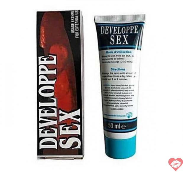 Bán Gel Bôi Tăng Kích Thước Dương Vật Develope 50g của Pháp cao cấp 