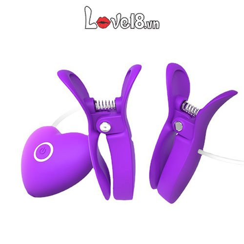Bộ kẹp vú có rung siêu kích thích Omysky Enjoy Love
