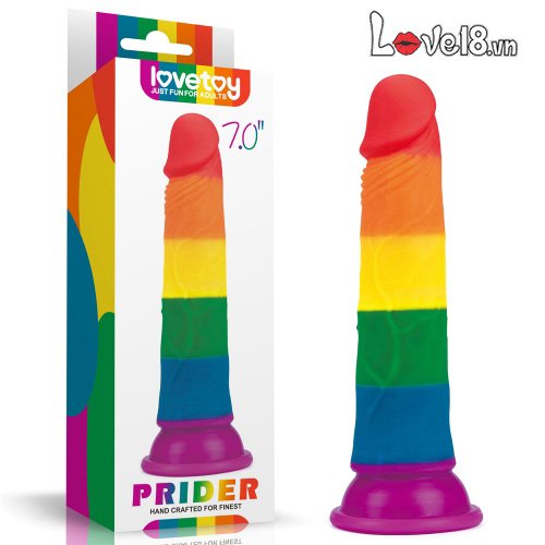 Dương vật giả gắn tường lục sắc Lovetoy Prider 7 in